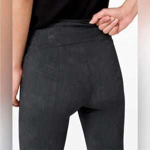 NWOT Lululemon Here to There High Rise 7/8 Crosshatch Trouser Pant Size 10